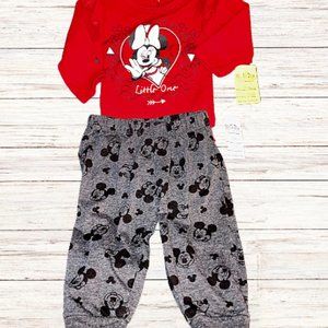 Disney Baby 2 Piece Lot of 0-3 Months Clothes